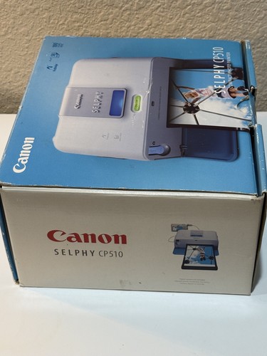 Canon Selphy CP510 Compact Photo Printer “Great Shape”W/ Box/Manual/Power Supply - Picture 15 of 17