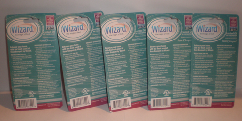 (5) ROSE BOUQUET SCENTED OIL AIR FRESHENER REFILLS BY WIZARD - Picture 2 of 2