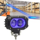 20W Blue LED Forklift Safety Spot Beam Warehouse Warning Working Light 10-60V US