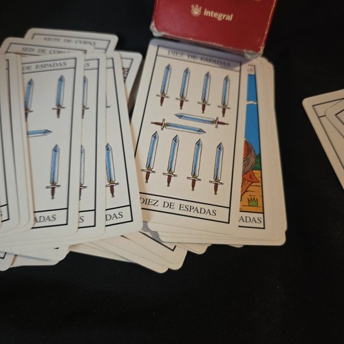 Tarot Clasico Integral Spanish Tarot  78 Cards Vintage Complete Deck - Picture 15 of 16
