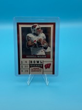 2017 Panini Contenders Draft Picks Russell Wilson #86 Bowl Ticket / 99