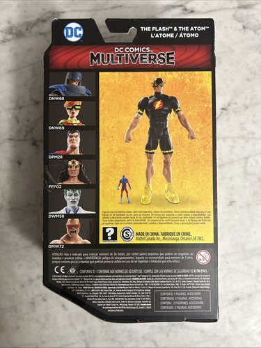 DC Comics Multiverse The Flash and the Atom 6" Actionfigur - Bild 3 von 7