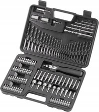 DeWALT DT0109 Bit- & Bohrer-Set 109-tlg. mit Ratschen-Schraubendreher, im Koffer