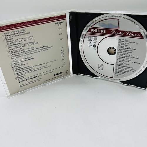 Pepe Romero: Recuerdos de la Alhambra/Jeux Interdits/Asturien CD 1982 - Bild 4 von 6