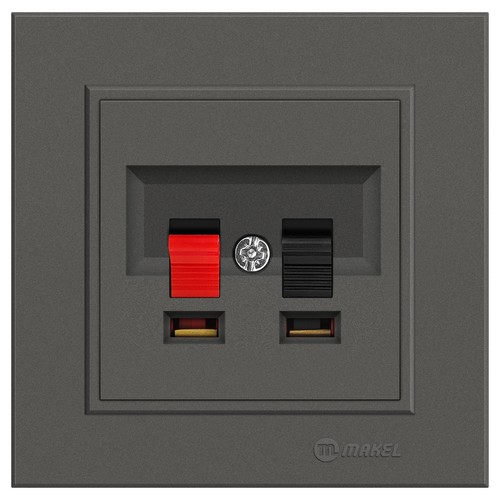 Schuko Steckdose, Steckdosen, Wechselschalter, Lichtschalter, KAREA Anthrazit - Bild 72 von 91