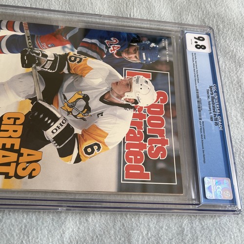 Mario Lemieux SPORTS ILLUSTRATED First Cover February 6, 1989 Newsstand CGC 9.8 - Picture 4 of 8
