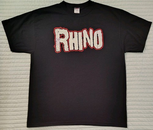 Vintage T-Shirt Rhino Gore Tour Signed XL WWE TNA - Bild 1 von 5