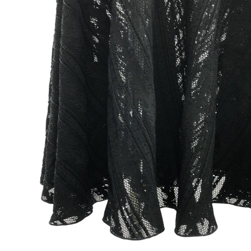 ALAIA V-neck Lace Flare Dress Size 40 Black - Picture 3 of 6