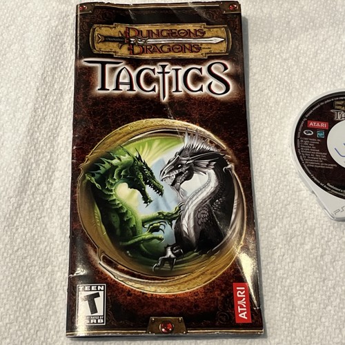 Dungeons & Dragons: Tactics (Sony PSP, 2007) CIB Complete w/ Manual - Picture 2 of 6