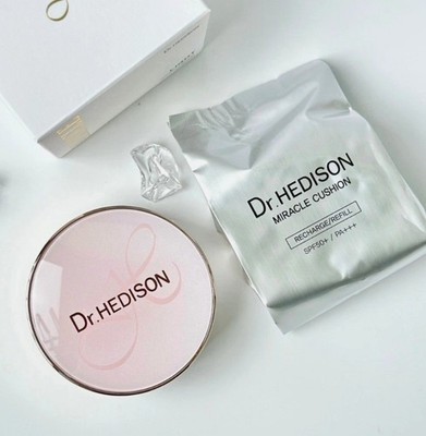 Dr. Hedison Miracle Cushion SPF50+ PA+++ Foundation  #21 Light  15g + Refill 15g