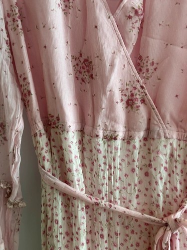BNWT Ghost London Pink Floral Avery Dress Size L UK 14 42 ASO Royal Kate PoW DoC - Picture 15 of 23