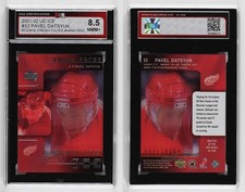 2001-02 Upper Deck Ice Fresh Faces /1500 Pavel Datsyuk #53 KSA 8.5 Rookie RC HOF
