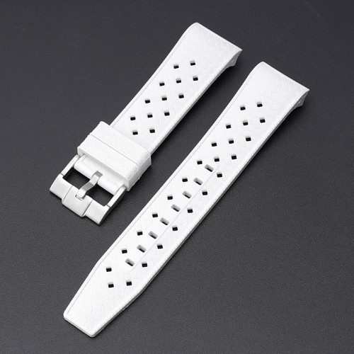Correa de reloj de silicona líquida de 22 mm para Blancpain y Swatch Fifty Fathoms con herramientas - Imagen 24 de 24