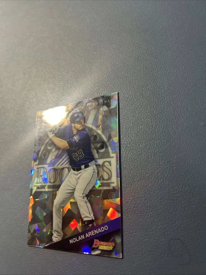 2015 Bowman's Best Atomic Refractor #96 Nolan Arenado Rockies - Image 3 of 4