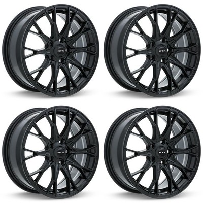 Set of 4 16in Black Alloy Wheel Rims for 2006+ Suzuki, RTX7066 16x7 5x114.3 ET38