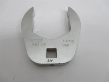 Proto J4954CF, 1-11/16" Crowfoot Wrench, 3/8" Drive