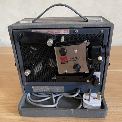 Proyector de películas Kodak Instamatic M55-L de colección y cámara M4 - enciende - Super 8 - Imagen 3 de 19