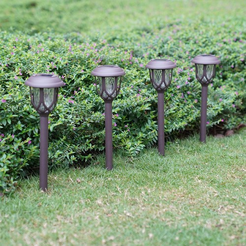 10 Pack Solar Lights Outdoor Decorative Garden Yard Lights for Pathway Walkwa... - Picture 6 of 9