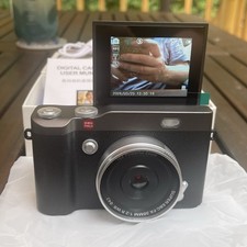 Y02 Digital Camera CCD Black HD Shooting 180 Flip Screen 2.4in IPS Vlogging Cam