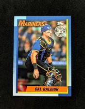 2025 Topps Series 2 #90B2-13 Cal Raleigh Retro Seattle Mariners