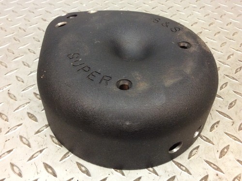 Harley Davidson S&S Cycle Super Air Cleaner Tear Drop Black Cover 378 - Picture 4 of 15