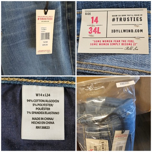 Idyllwind Fueled By Miranda Lambert Jeans Women's Size 14/34 NWT IW2FAJ10 - Picture 14 of 14