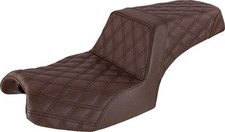 Saddlemen Step Up Brown Full Lattice Stitch Seat (I20-06-175BR)