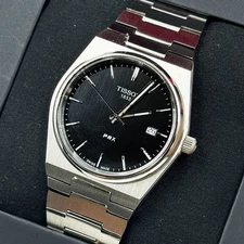 TISSOT PRX T137.410.11.051.00 Black Dial Stainless Steel Men's Quartz Watch 40mm
