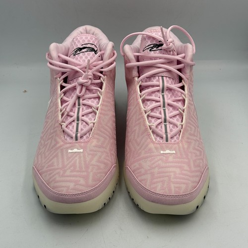 Nike Zoom Trainers UK14 LeBron NXXT Genisus Pink Foam Sail - Picture 2 of 7
