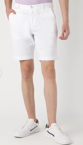 Hugo Boss Herren Weiß Slice Slim-Fit Baumwolle Stretch Chino Shorts Größe 36R - Bild 8 von 8