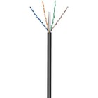 Goobay CAT 6 Netzwerkkabel Outdoor U/UTP 100m Installationskabel PC Netzwerk