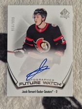 2021-22 SP Authentic Autographed Future Watch Jacob Bernard-Docker #138 956/999