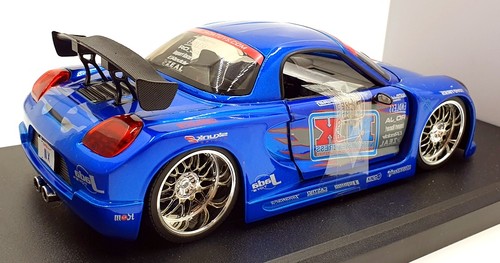 Jada 1/18 Scale Diecast 63194 - Toyota MR2 Spyder Nitro Express - Blue - Picture 2 of 6