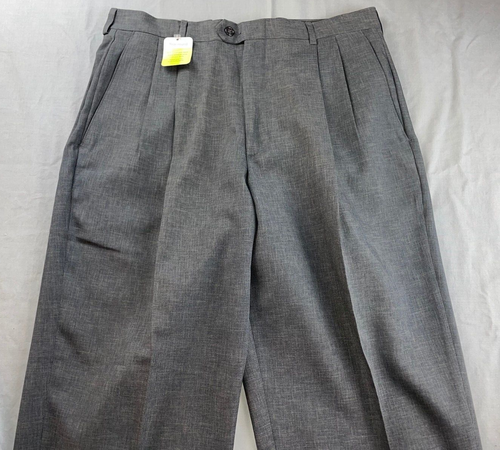 Claiborne Pleated/Cuffed Breathable Washable Microfiber Dress Pants. 34X29, NWT! - Picture 5 of 9