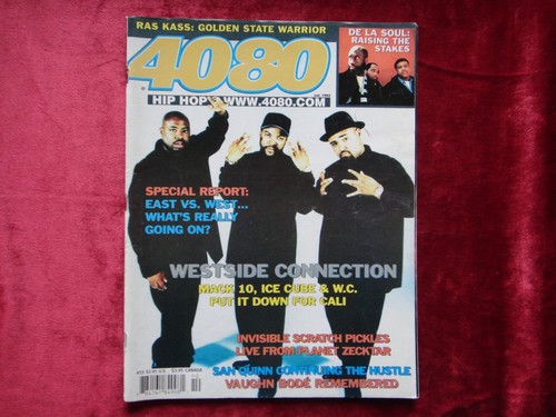 HIP HOP MAGAZIN "4080" WESTSIDE CONNECTION COVER 1996 MEMORABILIA VINTAGE RAR  - Bild 2 von 3