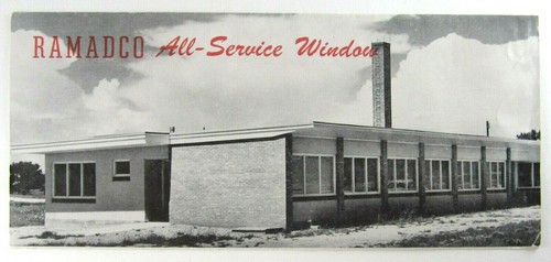 Vintage Architecture Building Window Catalog Integrated Blinds Ramadco NM 1950s - Picture 2 of 7