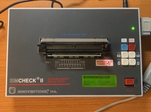 30 Pin 4MB RAM (4x 1MB Modules) Parity 5V 80ns Fujitsu Memory TESTED w/ REPORT - Picture 5 of 5