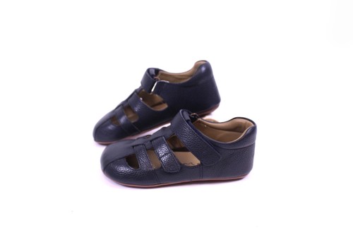 Kinder Hausschuhe Sandale Bundgaard Tobias Summer Gr 25 navy blau Klett-Schuhe - Bild 2 von 6