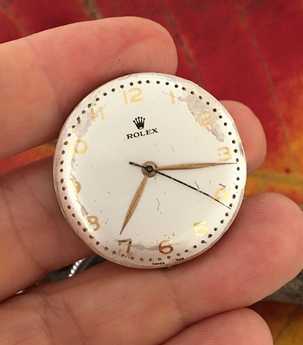Rolex Precision Movement Dial Hands Running Caliber 710 Please See Video