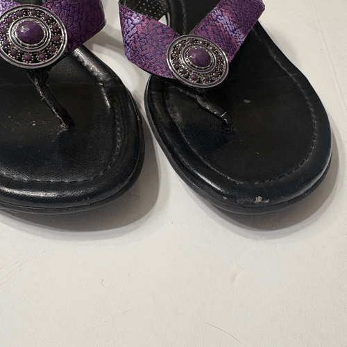 Lindsay Phillips Switchflops Low Kitten Heel with Interchangeable Straps Size 7 - Picture 3 of 9