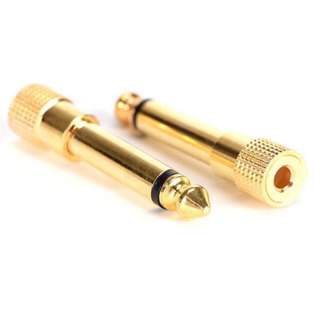 6.3mm 1/4" Male plug to 3.5mm 1/8" SEmale Jack Stereo Headphone SEdio Adapter.CL 6.3mm 1/4" Male plug to 3.5mm 1/8" SEmale Jack Stereo Headphone SEdio Adapter.CL