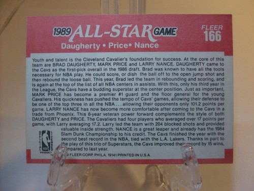 1989-90 Fleer Basketball Card Singles #100 to #168  (YOU PICK CARDS) - Picture 208 of 212