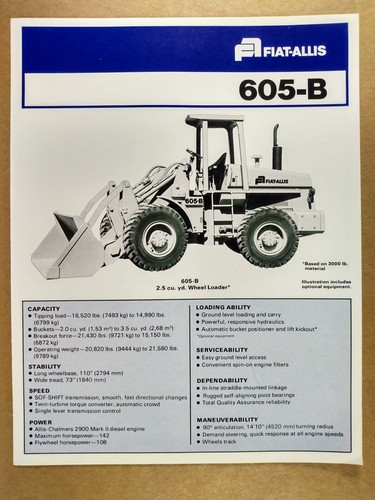 Oldtimer Fiat-Allis Raupentraktoren Lader Schaber Grader Prospekte 15 Stück - Bild 9 von 16