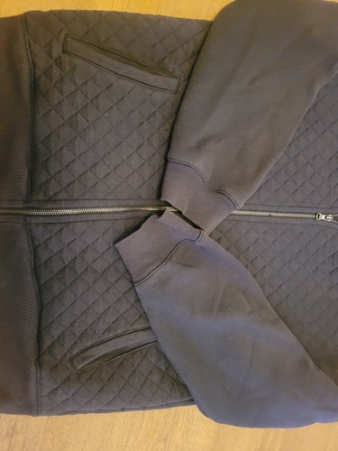 MENS EASY BOMBER JACKET LARGE DARK GREY - Picture 3 of 6