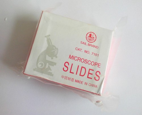 50 Stück 7101 Wiederverwendbare Mikroskop Rohling Glas Objektträger zur Präparation von Proben - Bild 2 von 4