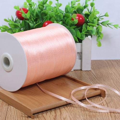Solid Color Satin Ribbon 3mm Width - 10M Bundle or 790M Reel - 49 Colors - Picture 15 of 45
