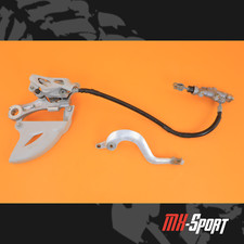 06-07 2007 YZ250F YZ 250F OEM Rear Brake Caliper Holder Master Cylinder Pedal