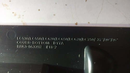 Samsung BN63-0639X #11-2 cover inferiore adatta per LC530/LC550/LC630/LC650/LC670/LC750 - Foto 4 di 4