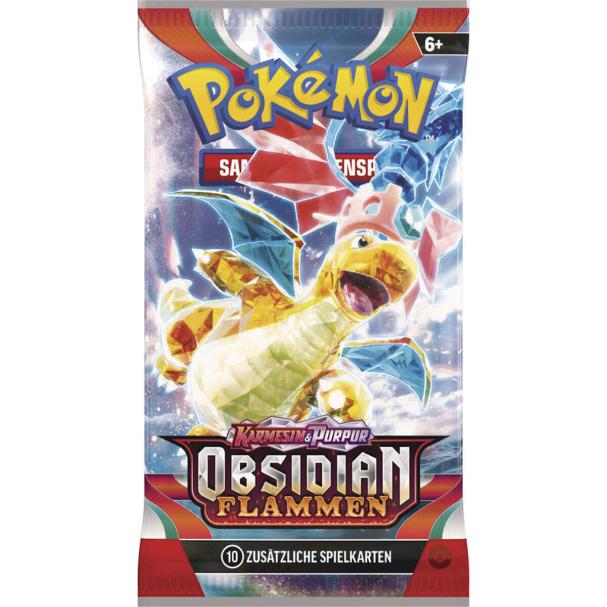 Thumbnail - Pokemon Karmesin & Purpur - Obsidianflammen Booster, 1 Stück, Design