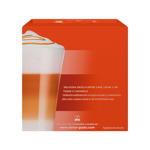 Nescafe Dolce Gusto Kaffeekapseln, Caramel Latte Macchiato 48 Single Serve Pod - Bild 3 von 11